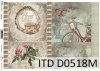 Papier decoupage (HS code 48025700) D0518M